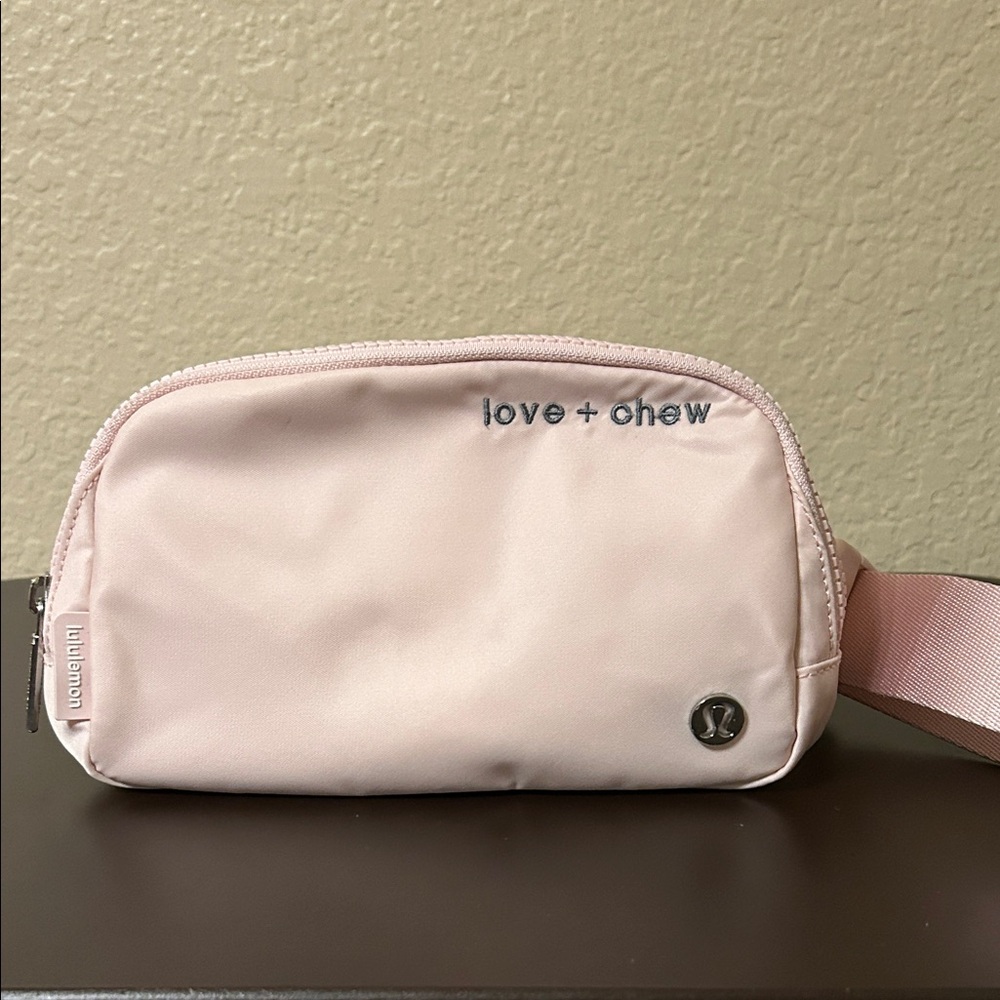 NEW. Lululemon Light Pink Crossbody Bag